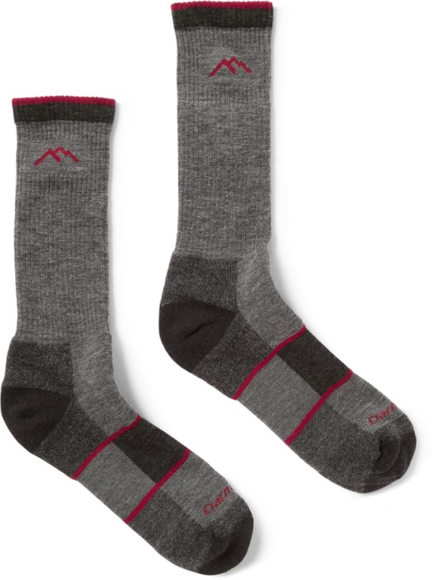 Charcoal REi Co-op IE Darn Tough Hiker Boot Full-Cushion Socks Men