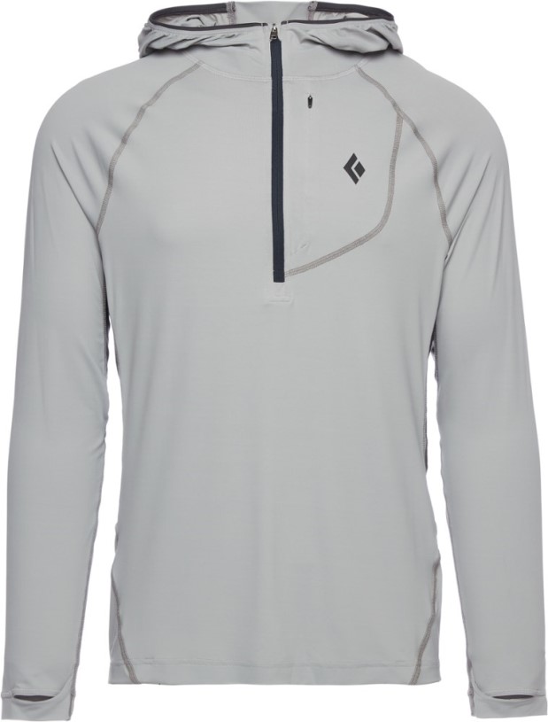Black Diamond Alpenglow Pro Hoodie Men REi Co-op IE Pewter
