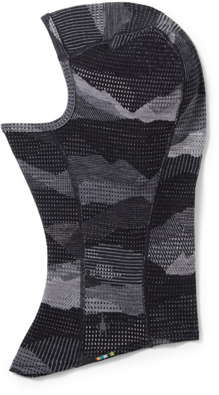 Black REi Co-op IE Smartwool Merino 250 Pattern Balaclava