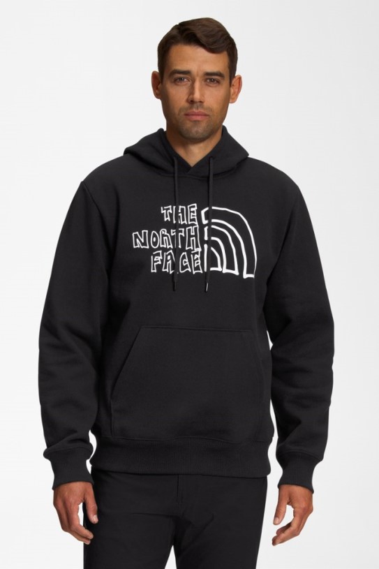 Black REi Co-op IE The North Face Printed Heavyweight Pullover Hoodie Men