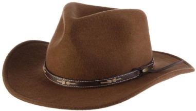 Scala Phoenix Wool Felt Outback Hat Men Pecan REi Co-op IE