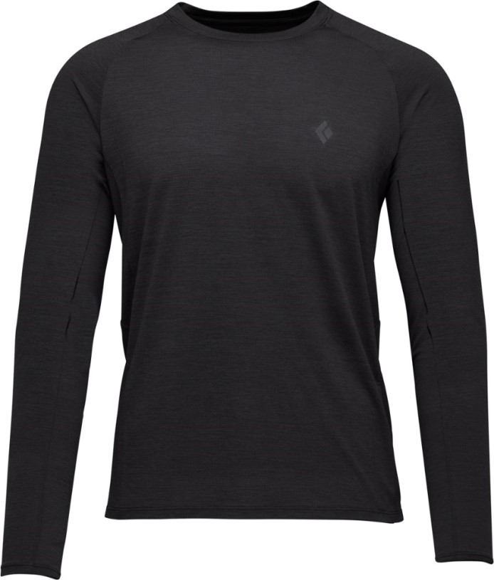 Black REi Co-op IE Black Diamond Lightwire Long-Sleeve Tech T-Shirt Men