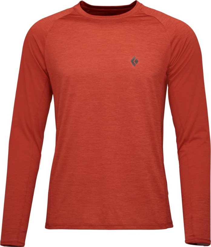 Black Diamond Lightwire Long-Sleeve Tech T-Shirt Men REi Co-op IE Red Rock