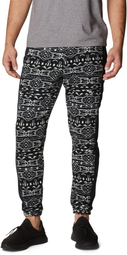 Black REi Co-op IE Columbia Haven Hills Fleece Sweatpants Men