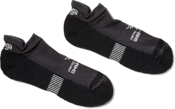 Black REi Co-op IE Balega Blister Resist Moh-Rino No-Show Socks