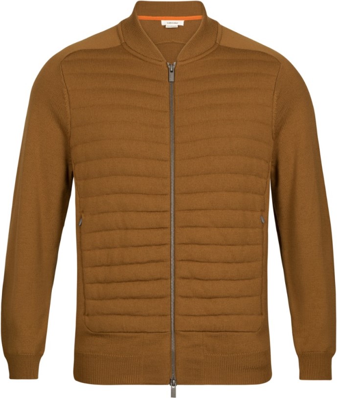 Clove REi Co-op IE Icebreaker Zoneknit Insulated Knit Bomber Jacket Men