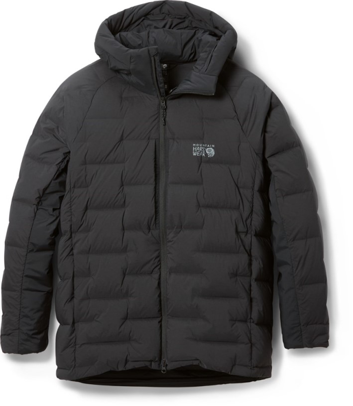 Black REi Co-op IE Mountain Hardwear Stretchdown Parka Men