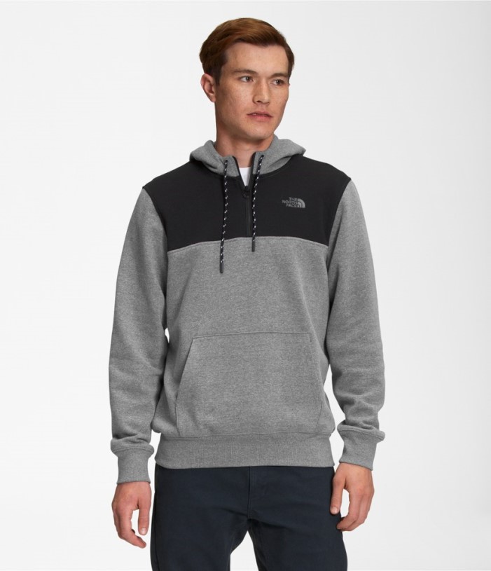 The North Face Standard Quarter-Zip Hoodie Men REi Co-op IE Black