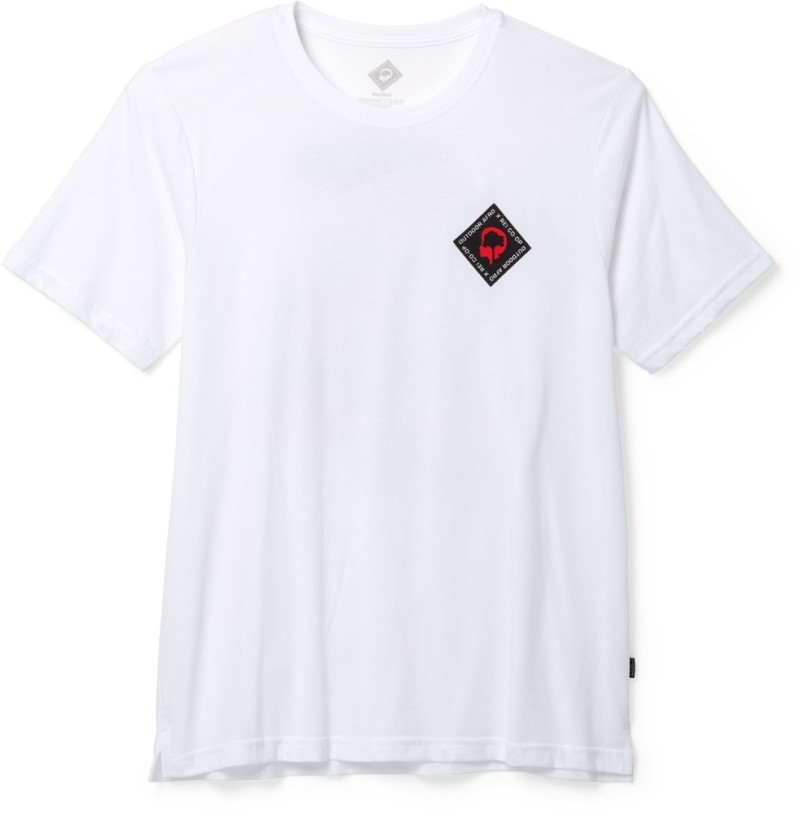 White Outdoor Afro REi Co-op IE Outdoor Afro Graphic T-Shirt Men