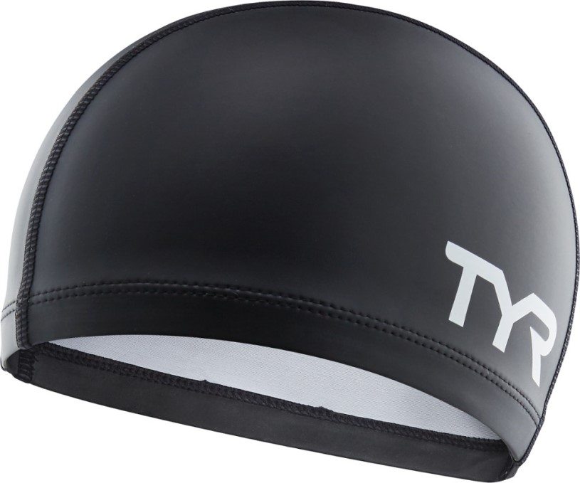 Black REi Co-op IE Tyr Silicone Comfort Swim Cap
