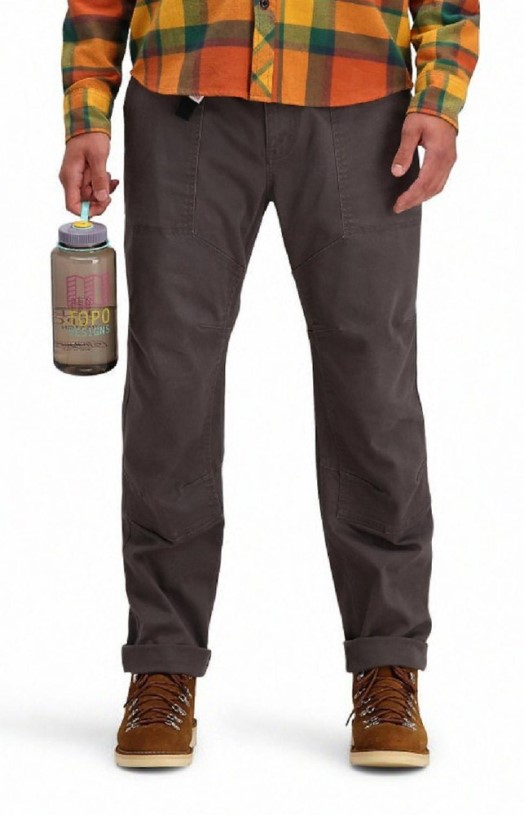 REi Co-op IE Topo Designs Mountain Pants Men Charcoal