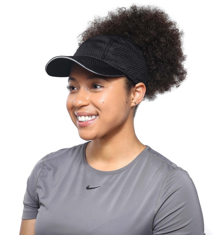 Black Beautifully Warm Quick-Dry Backless Running Ball Cap REi Co-op IE