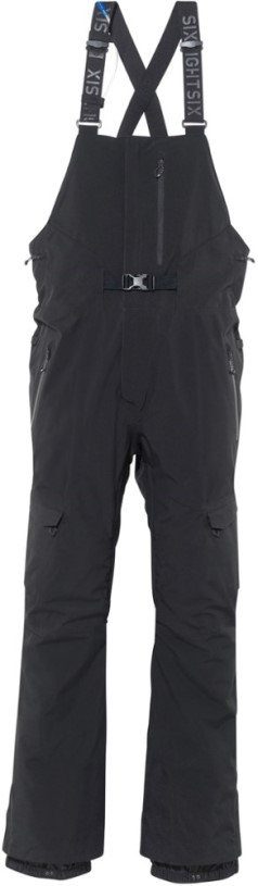Black REi Co-op IE 686 Glcr Quantum Hydrastash Thermagraph Bib Snow Pants Men