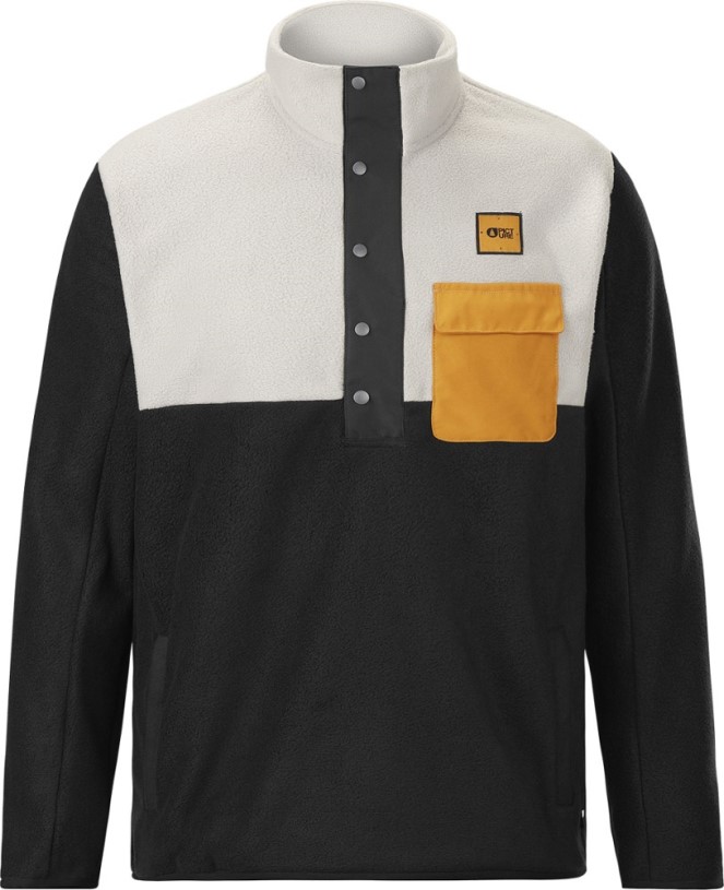 REi Co-op IE Picture Organic Clothing Mathew Quarter-Snap Fleece Men Grey