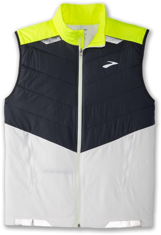REi Co-op IE Brooks Run Visible Insulated Vest Men White