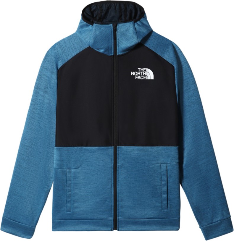 REi Co-op IE The North Face Mountain Athletics Full-Zip Fleece Hoodie Men Blue