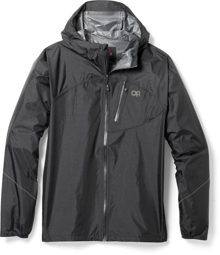 Outdoor Research Helium Rain Jacket Men Black REi Co-op IE