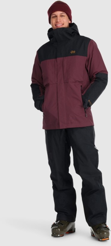 REi Co-op IE Outdoor Research Mt. Baker Storm Jacket Men Black