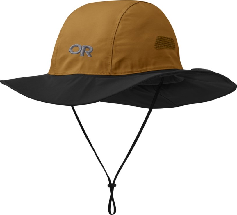 Black Outdoor Research Seattle Rain Hat REi Co-op IE