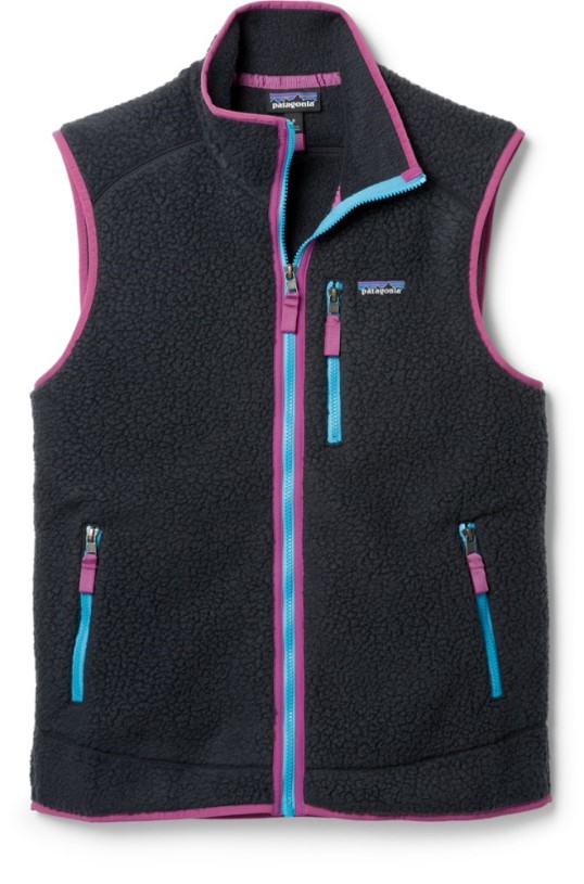 REi Co-op IE Patagonia Retro Pile Fleece Vest Men Blue