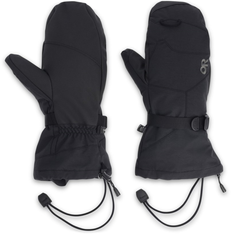 Black Outdoor Research Meteor Mittens REi Co-op IE