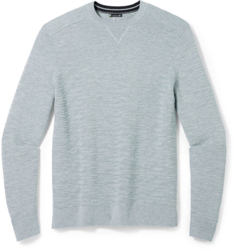 Smartwool Brookline Crew Sweater Men Light Gray REi Co-op IE