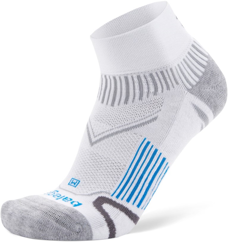 REi Co-op IE Balega Enduro Quarter Socks White