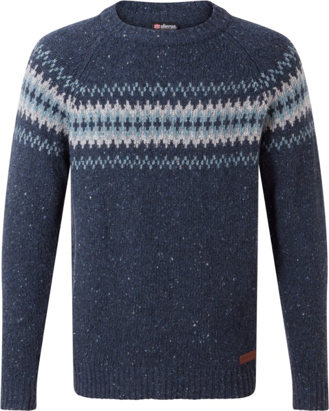 Sherpa Adventure Gear Dumji Crew Sweater Men REi Co-op IE Blue