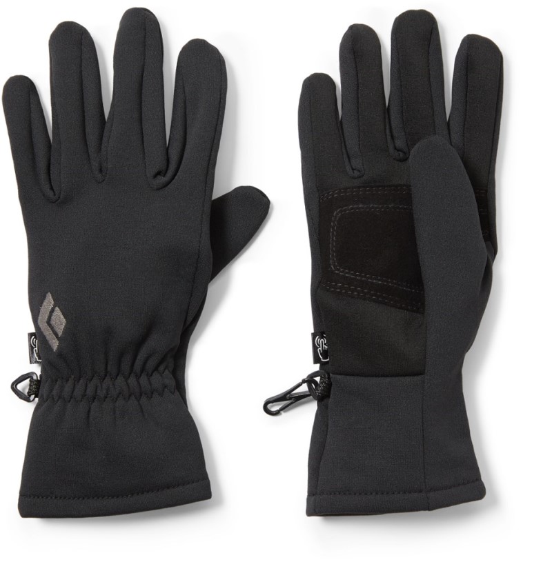 Black Diamond Midweight Screentap Fleece Gloves REi Co-op IE Black