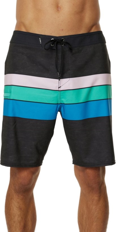 O'Neill Hyperfreak Heist Line Board Shorts Men Black REi Co-op IE