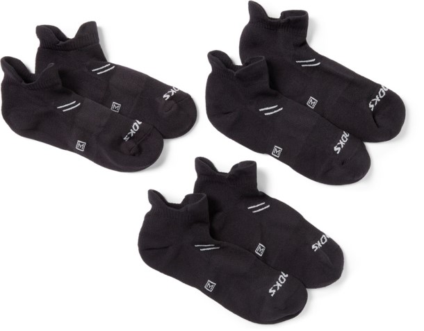 Black REi Co-op IE Brooks Run-In Socks 3 Pairs