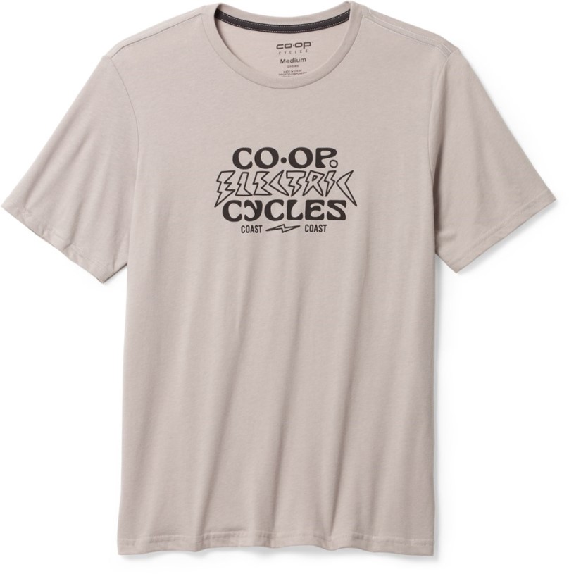 Opal Gray REi Co-op IE Electric Cycles T-Shirt