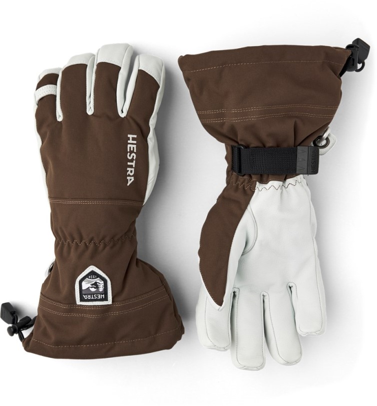 Brown Hestra Gloves Heli Insulated Gloves REi Co-op IE