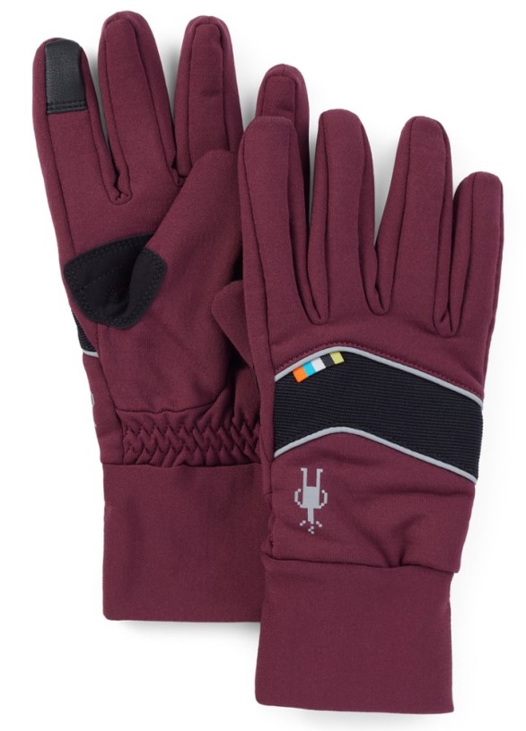 REi Co-op IE Smartwool Merino Sport Fleece Insulated Training Gloves Black