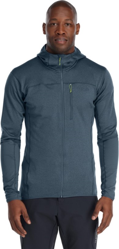 Rab Ascendor Fleece Hoodie Men REi Co-op IE Blue
