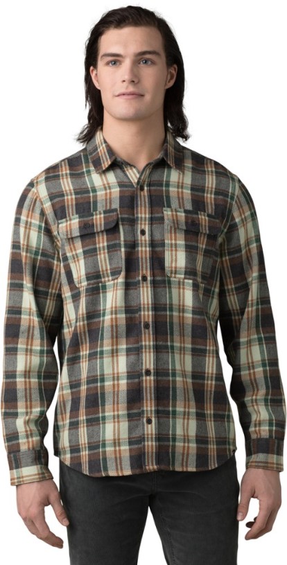 Soft Pine Prana Westbrook Flannel Shirt Men REi Co-op IE