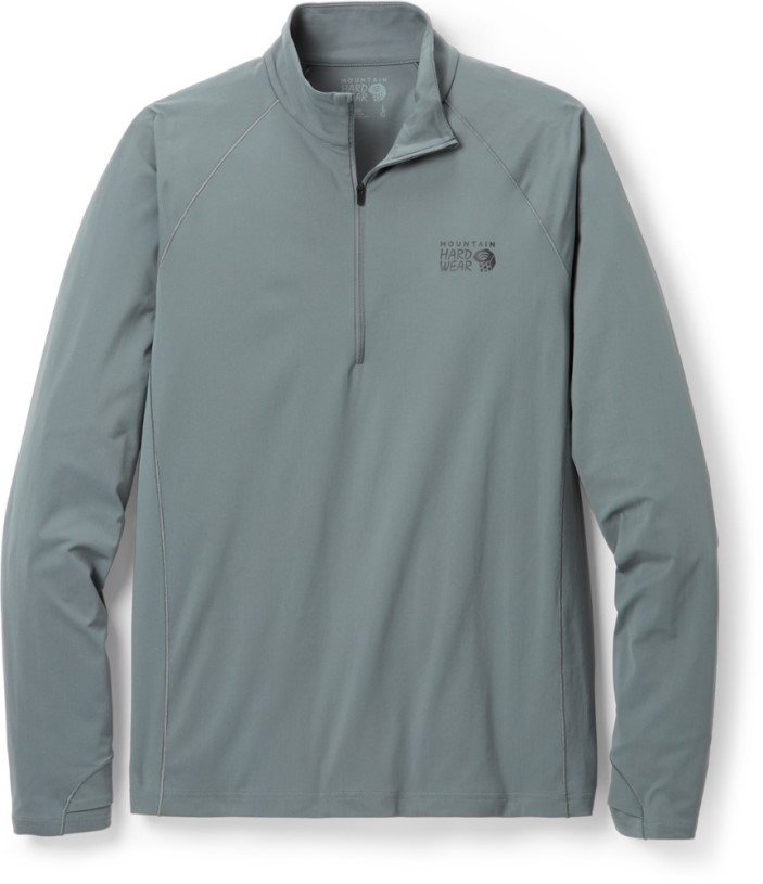 REi Co-op IE Grey Mountain Hardwear Mountain Stretch Half-Zip Shirt Men