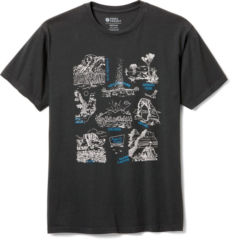 Black Parks Project National Park Welcome T-Shirt REi Co-op IE