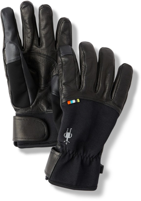 Black REi Co-op IE Smartwool Spring Gloves
