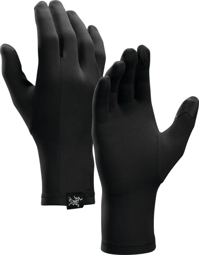 REi Co-op IE Arc'Teryx Rho Glove Liners Black