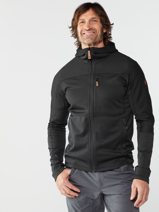 Fjallraven Abisko Trail Fleece Jacket Men Black REi Co-op IE