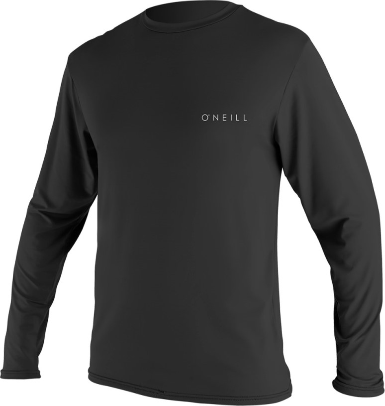 O'Neill Basic Skins Long-Sleeve Sun Shirt Men REi Co-op IE Black