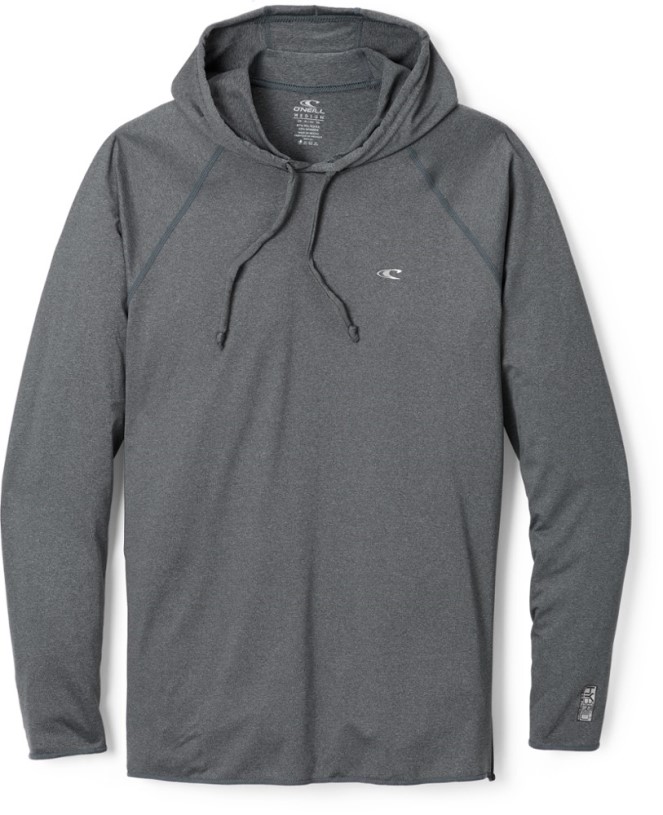 REi Co-op IE Black O'Neill Hybrid Long-Sleeve Sun Hoodie Men