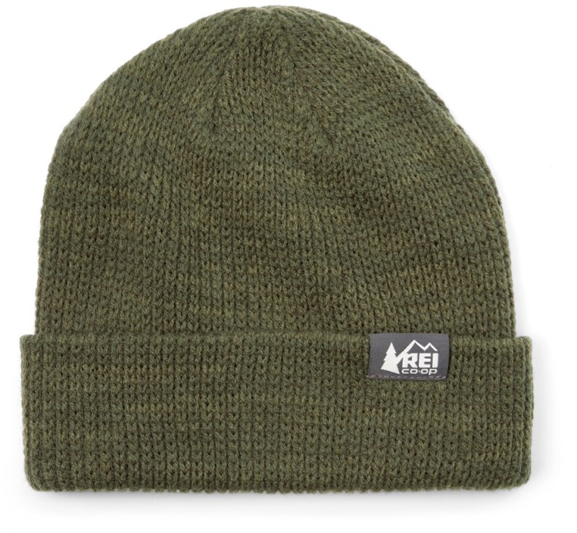 Green REi Co-op IE Logo Beanie