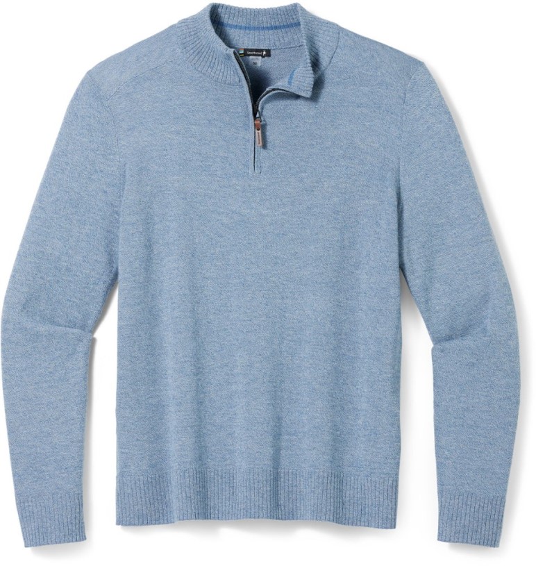 Blue Smartwool Sparwood Half-Zip Sweater Men REi Co-op IE