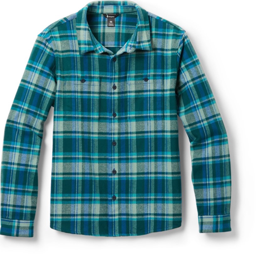 Cotopaxi Mero Flannel Shirt Men REi Co-op IE Ocean Plaid