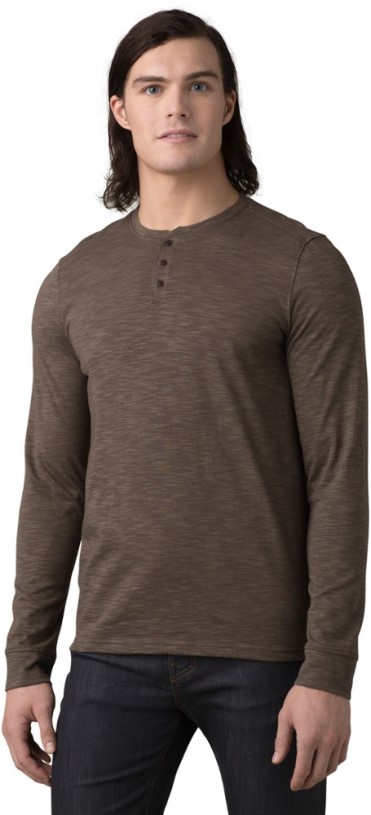 REi Co-op IE Oak Barrel Prana Ronnie Henley Ii Shirt Men