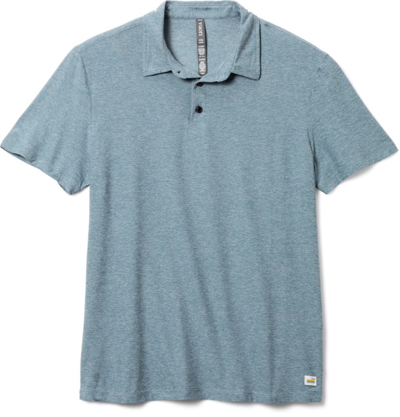 Vuori Strato Tech Polo Shirt Men Cloud REi Co-op IE