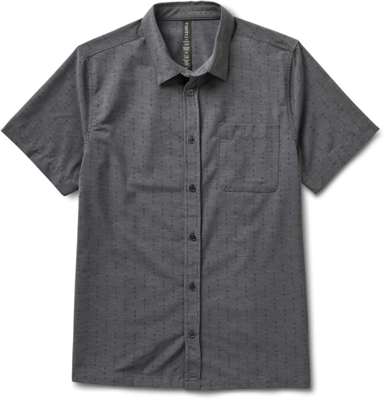 Charcoal Arrows REi Co-op IE Vuori Bridge Button-Down Shirt Men