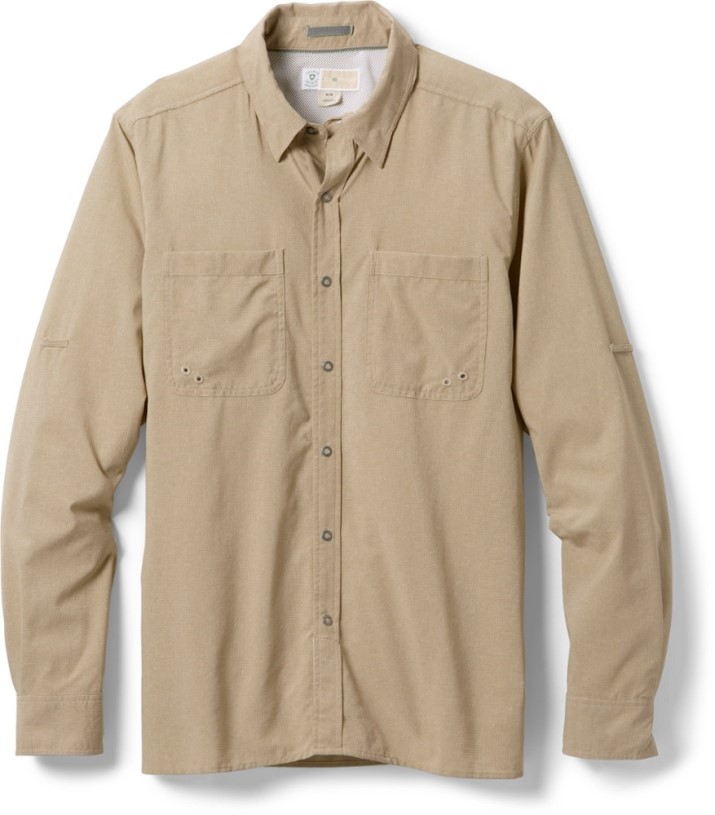 REi Co-op IE Exofficio Bugsaway Tiburon Shirt Men Tawny